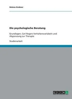 Produktbild von Die psychologische Beratung