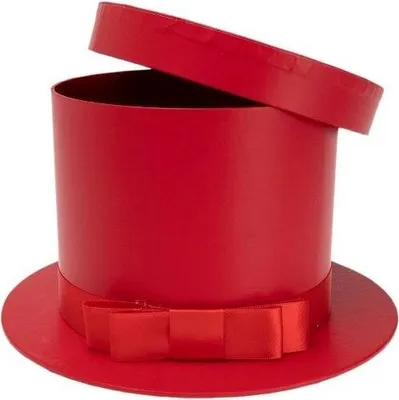 Immagine prodotto di Scatola per fiori FlowerBox Cappello Rosso