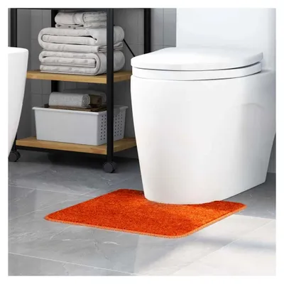 Produktbild von Badematte mit Toilettenausschnitt - rutschfest und komfortabel