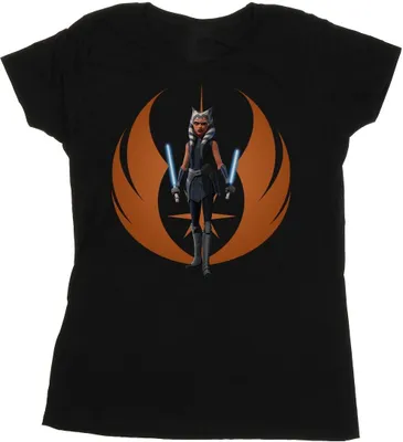 Produktbild von Star Wars - "Clone Wars" T-Shirt für Damen BI38801 (S) (Schwarz)