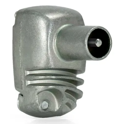 Produktbild von Televes IEC-Winkelstecker KSW2000N geschraubt Gussausführung 413210