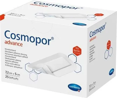 Immagine prodotto di Hartmann Cosmopor® Advance medicazione post-operatoria, 7,2 x 5 cm - confezione da 25 pezzi (25 pezzi)