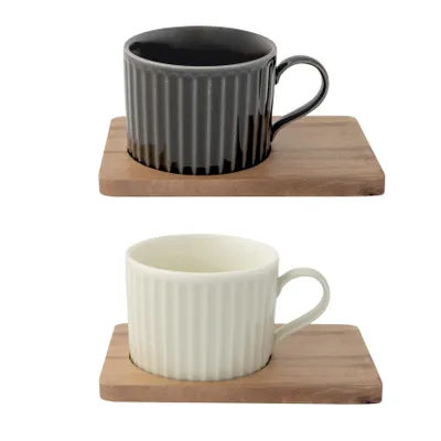 Obrázek produktu pro Porcelánové šálky a podšálky Take A Break Design 3