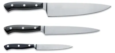 Produktbild von F. DICK Messerset Premier Plus 3-tlg. (3 Basis Messer, nichtrostend, 56° HRC)
