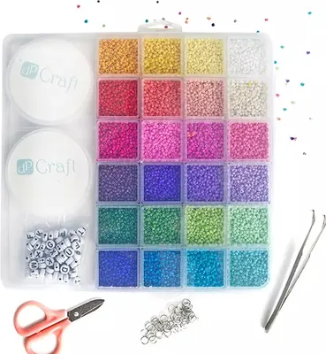 Produktbild von Perlen-Set zur Herstellung von Schmuck – Dalprint