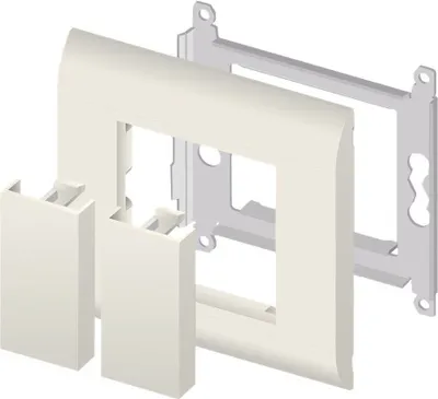 Produktbild von DELOCK Easy 45 Modul-Blindblende 45 x 22,5 mm 10 Stück weiß
