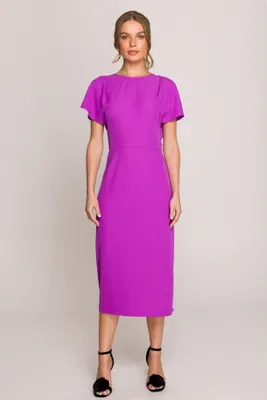 Produktbild von Stylove Midikleid für Frauen Tomorina S398 lavendel L