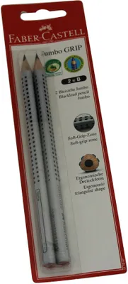 Immagine prodotto di FABER-CASTELL Bleistift Jumbo Grip 2er Blisterkarte