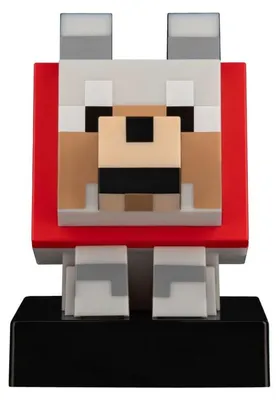 Obrázek produktu pro Stolní lampa Minecraft  Ikona vlka, vícebarevná, standardní