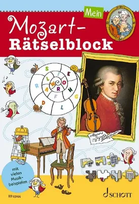 Produktbild von Mein Mozart-Rätselblock