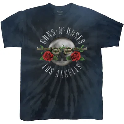 Produktbild von Guns N' Roses Los Angeles (Wash Collection) Dip-Dye On Black XL T-Shirt