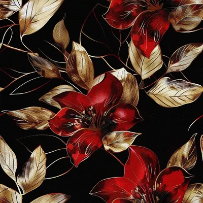Image de OUTDOOR DEKOSTOFFE OXFORD - Motiv Blumen I DX5486