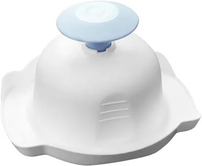 Productafbeelding van Voedselveiligheidsbeschermer voor mandolinesnijders - Vingerbeschermer voor groenteraspers - Keukenaccessoires - Blauw