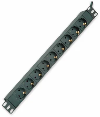 Immagine prodotto di ROLINE 19071621 power extension 2 m 9 AC outlet(s) Indoor Black