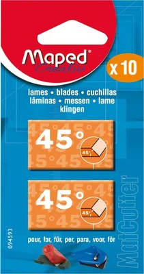 Produktbild von Maped Ersatzklingen für Schneidewerkzeug MatCutter 45 Grad