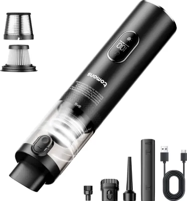 Immagine prodotto di Tomons VC1001_BLACK Tomons Akku-Handstaubsauger 14000PA Kabellos