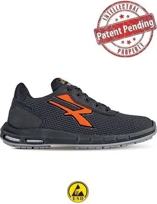 Produktbild von U-POWER Rep UP TAURUS PLUS, Sicherheitsschuhe, leichte, durchtrittsichere Unisex-Sneaker, Bastsohle, Infinergy-Einsatz, mit Aluminium-Zehenkappen - 38