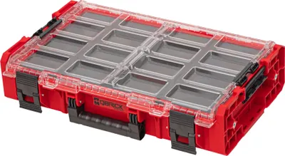 Immagine prodotto di Qbrick System ONE Organizer XL 2.0 MFI RED Ultra HD Organizzatore personalizzato 582 x 387 x 131 mm 13,5 l impilabile IP66