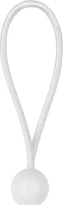 Produktbild von Spanngummi mit Kugel 0,5x20cm weiss Bradas 5334