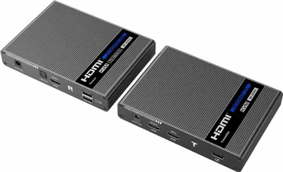 Produktbild von PremiumCord HDMI 2.0 KVM Extender Ultra HD 4kx2k@60Hz bis 70m mit USB-Übertragung