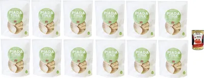Produktbild von 12x Figuli' -Rosmarin-Piadatina 100g + Italian Gourmet polpa 400g