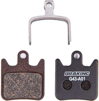Image de Braking Hope X Plaquettes de frein à disque organiques Argent Argent One Size