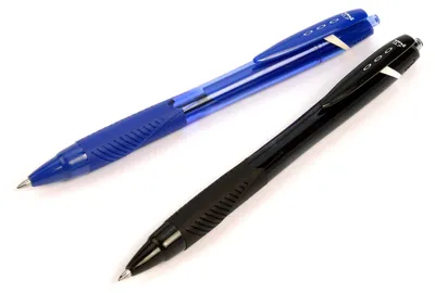 Produktbild von Uni-Ball Jetstream Mix SXN150C Tintenroller, einziehbar, fein, 0,7 mm, Blau