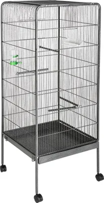 Produktbild von Vogelkäfig 146cm hoch - anthrazit