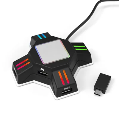 Produktbild von AIORBER Adapter, Tastatur & Maus Konverter für Switch, Xbox One, PS4, PS3, Kein Input-Lag, OTG, Key Mapping, Plug & Play