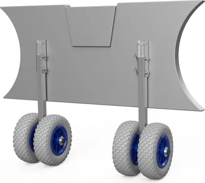 Obrázek produktu pro Prepravní kolecka transportní kolečka pro nafukovací předměty nerezová ocel SUPROD EW200, šedá/modrá