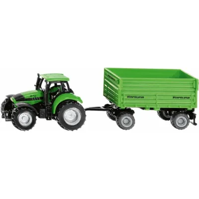 Produktbild von siku SIKU 1606 DEUTZ-FAHR mit Fortuna 2-Achs Anhänger