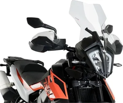 Produktbild von Puig Touring Ktm 790 Adventure 2019 Hohe Windschutzscheibe Silber  Silber One Size