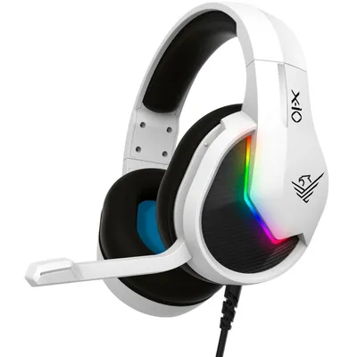 Obrázek produktu pro Herní náhlavní souprava s mikrofonem phoenix - ps5 - ps4 - pc - kabelové ovládání - ztlumení - bílá