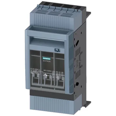 Image de SIEMENS 3NP11231BC20 3NP1123-1BC20 Sectionneur 3p NH000 160A 60mm