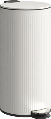 Produktbild von HOMCOM Mülleimer 30 L Treteimer mit Softclose-Deckel und Pedal Mülltrennsystem