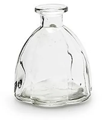 Produktbild von Embassy Vase aus Glas im Vintage-Stil, Flakonform, klar, H 10 cm, Ø 10 cm