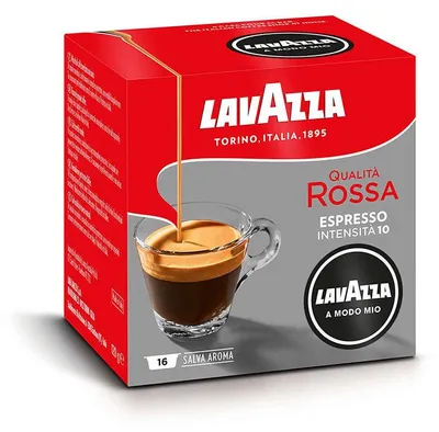 Obrázok produktu pre Lavazza A Modo Mio, Kávová kapsula, Káva, Stredne pražená, A Modo Mio, 16 kusov, 120 g