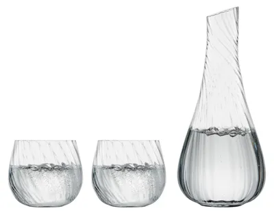 Productafbeelding van ZWIESEL GLAS handmade 2857 KARAFFE 0,75 + 2 BECHER 60 MANOA 122746
