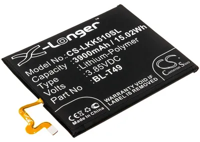 Obrázok produktu pre TECHTEK Batéria kompatibilná s [LG] K510, K51S, LM-K410BMW, LM-K510BMW, LM-K510HM nahrádza BL-T49