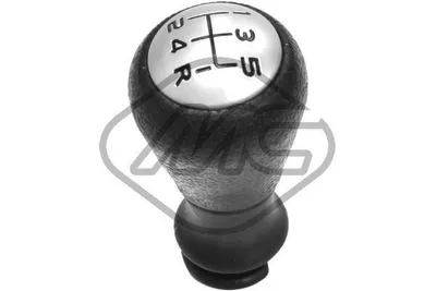 Produktbild von Metalcaucho Schaltknauf 5-Gang Schalthebelknauf passend für PEUGEOT 206 Schrägheck (2A/C) 206 CC (2D) 206+ Schrägheck (2L, 2M) 106 II Schrägheck