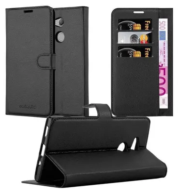 Zdjęcie produktu dla Etui Cadorabo do Sony Xperia XA2 ULTRA z czarną obudową ochronną na telefon komórkowy z magnetycznym zamknięciem