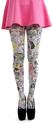 Zdjęcie produktu dla Pamela Mann Rajstopy PARADISE ISLAND PRINTED Wielokolorowe – rozmiar uniwersalny