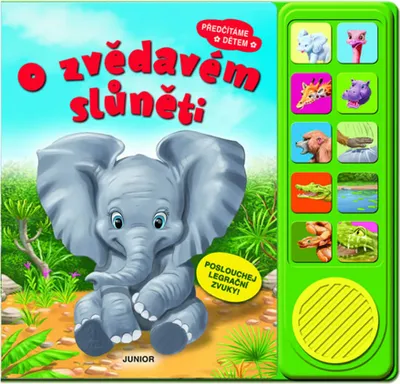 Obrázek produktu pro O zvědavém slůněti - Poslouchej legrační zvuky!