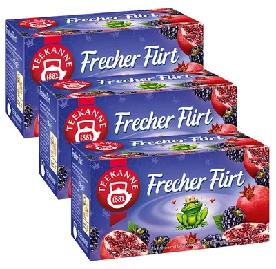 Zdjęcie produktu dla Czajniczek Cheeky Flirt Pomegranate o smaku jeżynowym 45g 3-pak