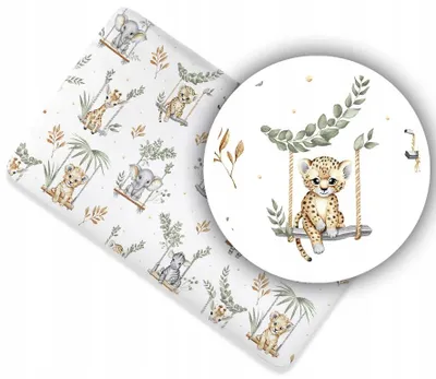 Produktbild von Spannbettlaken für Kinderbett 60x120 cm - 100% Baumwolle -