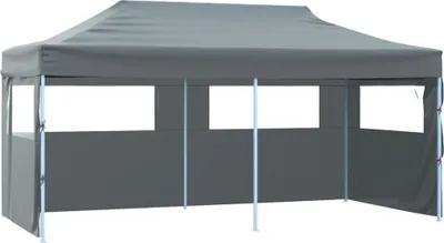 Immagine prodotto di Tenda party pop-up con pareti laterali Pieghevole 3 x 6 m antracite