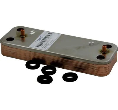 Produktbild von Wolf Warmwasserwärmetauscher ohne Dreiwegeumschaltventil, für CGB-K-2