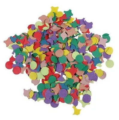Obrázok produktu pre Farebné konfety v sáčku, 50 g, na hádzanie a zdobenie, papier