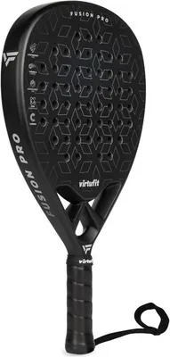 Immagine prodotto di Racchetta da padel VirtuFit Fusion Pro nera/argento 18K carbonio 365 g