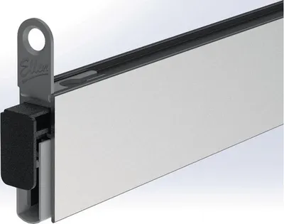 Produktbild von Trdichtung Matic Soundproof Slim DIY 1 seitig Lnge 1083 mm Breite 10 mm Silikon blank silber